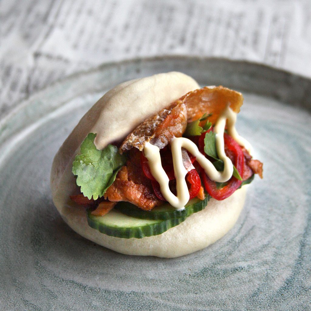 Teriyaki Trout Bao Buns
