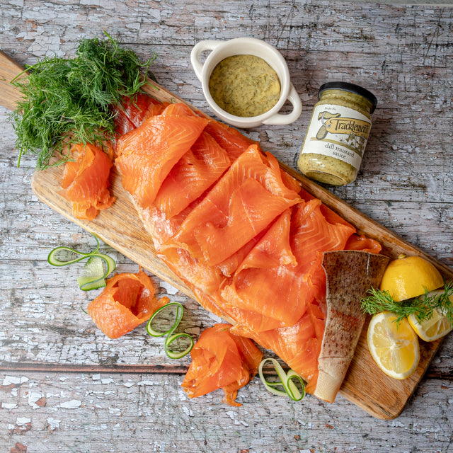 Cold Smoked Trout - Side