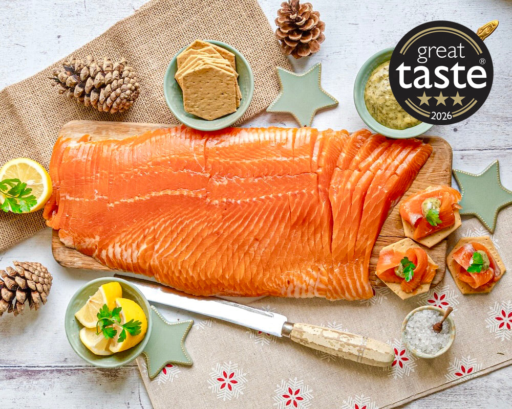 Cold Smoked Trout - Side