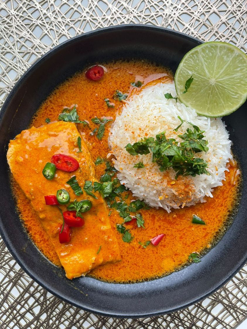 Red Thai Trout Curry