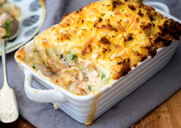 Trout and Smoked Haddock Fish Pie