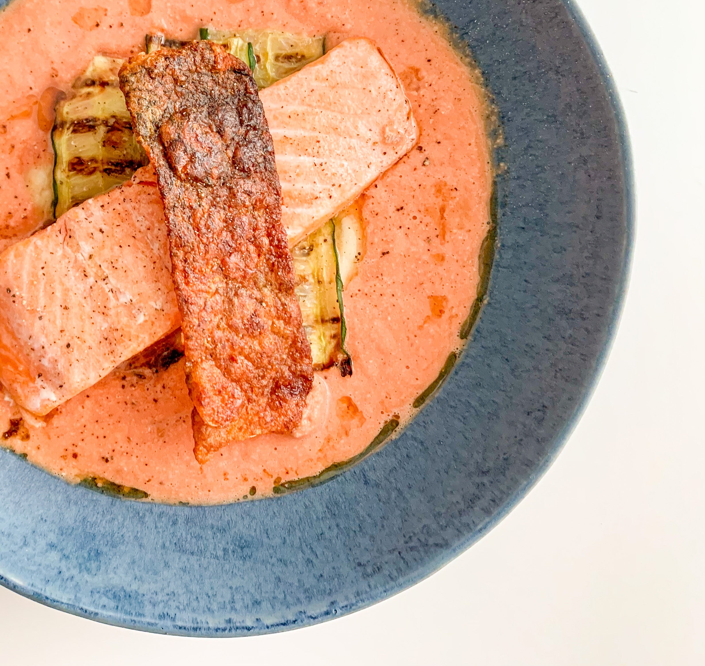 Trout in Romesco sauce