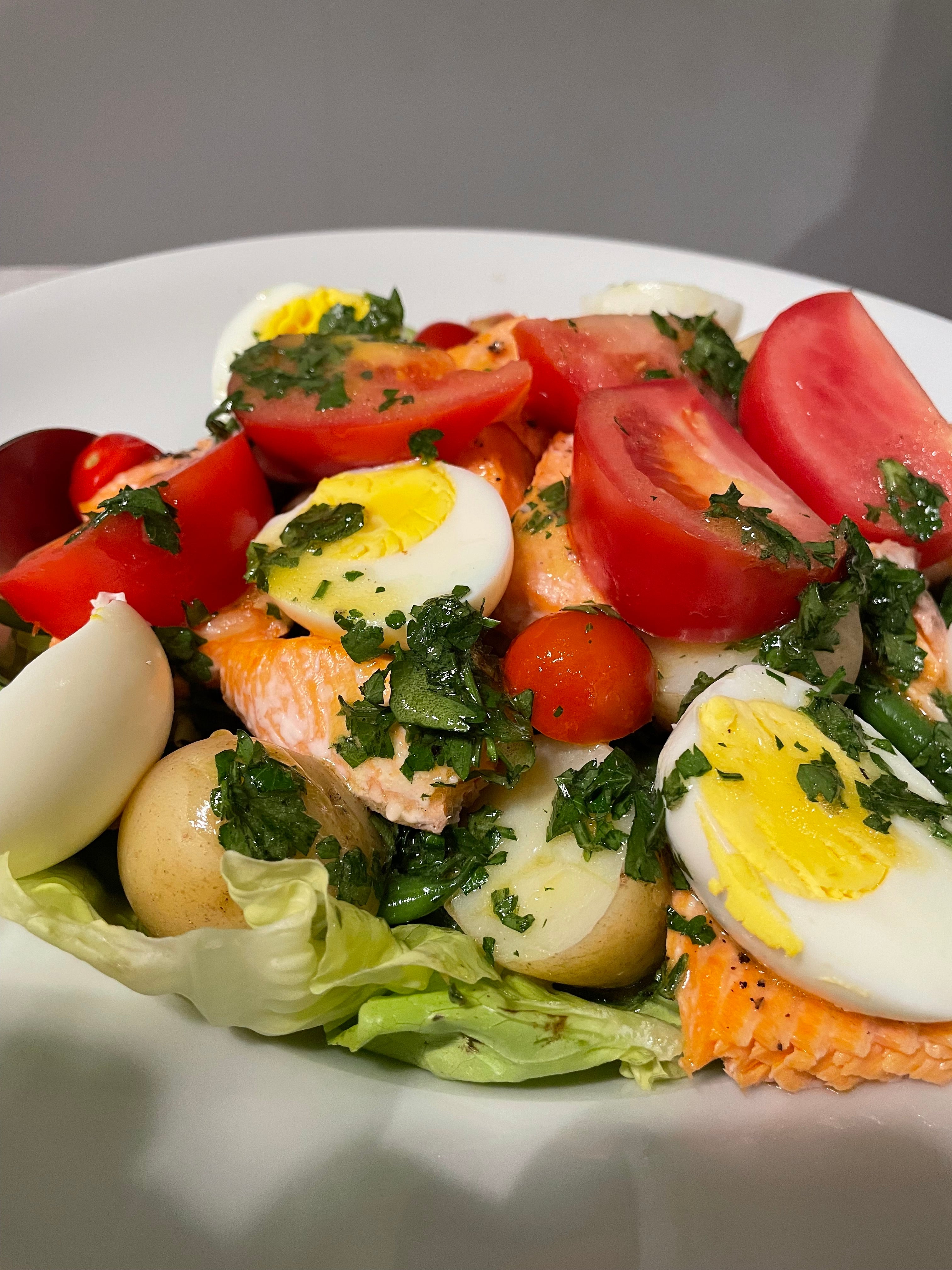 Trout Nicoise