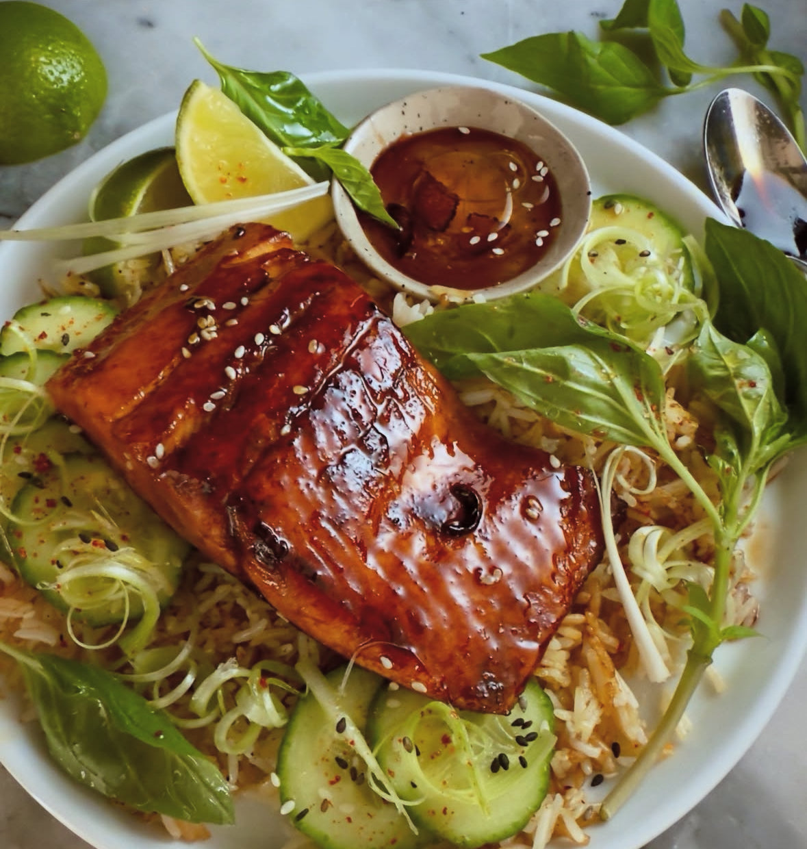 Pan Fried Trout with Truffle, Honey and Soy
