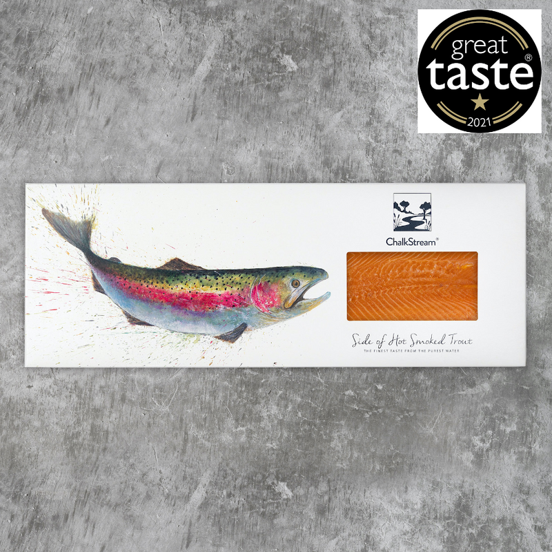 Hot Smoked Trout - Side