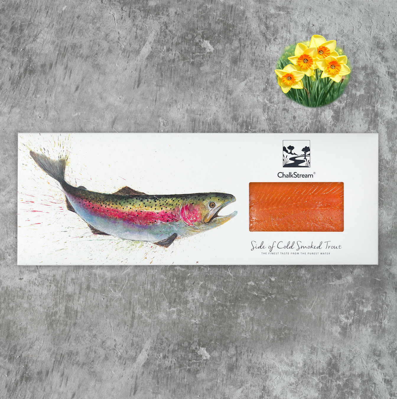 Cold Smoked Trout - Side