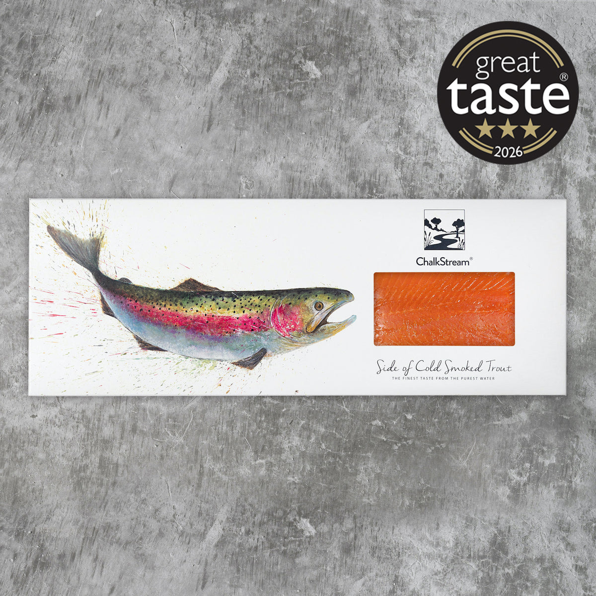 Cold Smoked Trout - Side