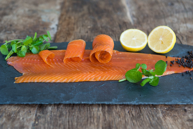 Cold Smoked Trout - Side